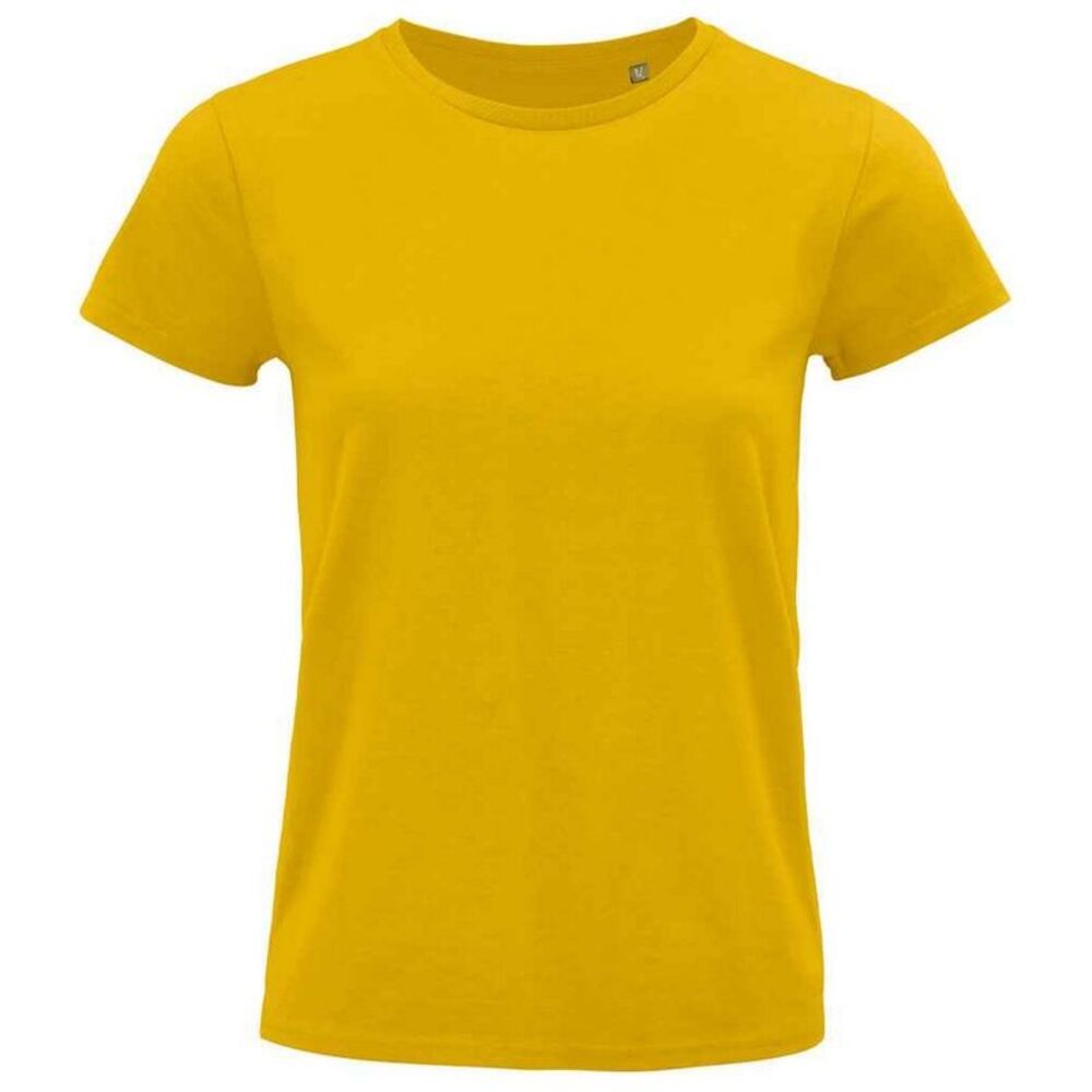 SOLS Womens/Ladies Pioneer T-Shirt / Gold